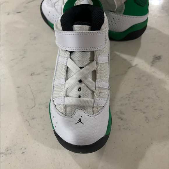 Nike Air Jordan 6 Rings TD Lucky Green White Black 323420-131 Shoe Sneaker - Picture 11 of 15